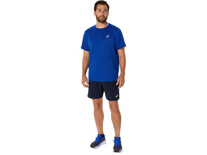 ASA-I2 (Asics men's silver 7" shorts midnight) 82693500