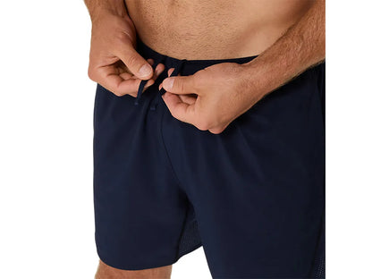 ASA-I2 (Asics men's silver 7" shorts midnight) 82693500