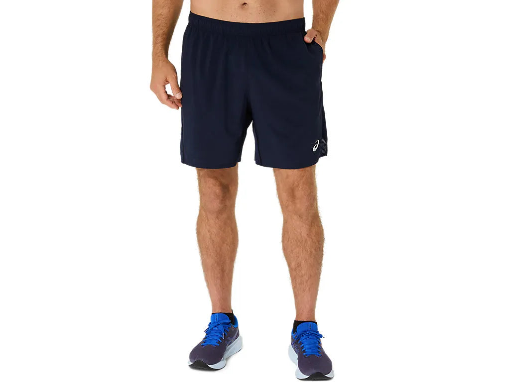 ASA-I2 (Asics men's silver 7" shorts midnight) 82693500