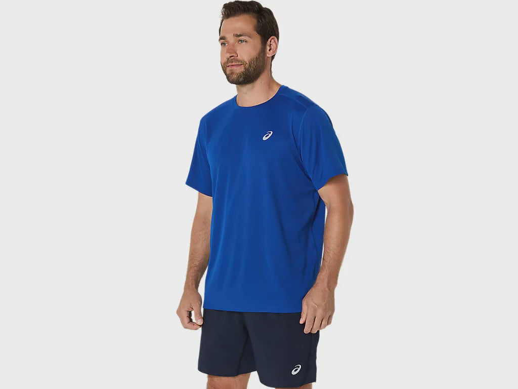 ASA-G1 (Asics silver short sleeve t-shirt mens asics blue) 122592750