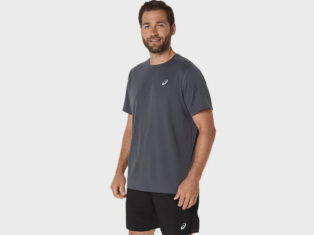 ASA-G2 (Asics men's silver short sleeve top carrier grey) 82692750