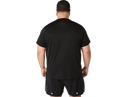 ASA-E1 (Asics silver short sleeve t-shirt mens performance black) 122592500