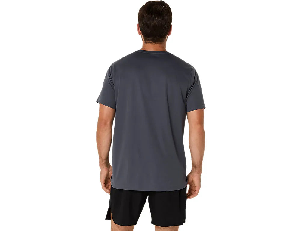 ASA-G2 (Asics men's silver short sleeve top carrier grey) 82692750