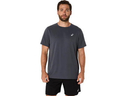 ASA-G2 (Asics men's silver short sleeve top carrier grey) 82692750