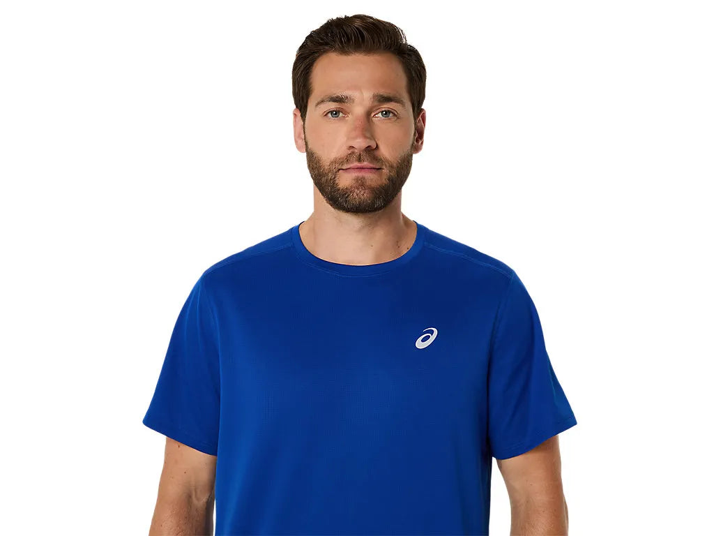 ASA-G1 (Asics silver short sleeve t-shirt mens asics blue) 122592750