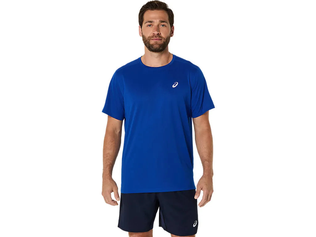 ASA-G1 (Asics silver short sleeve t-shirt mens asics blue) 122592750