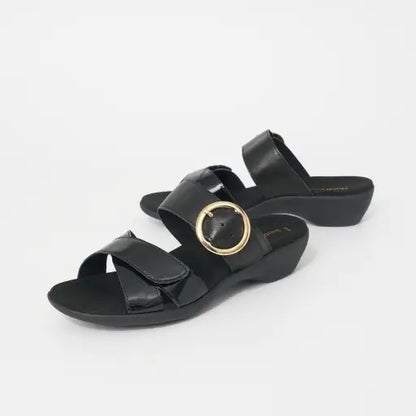 HP-E4 (Hush puppies astounding black/black patent) 92597391