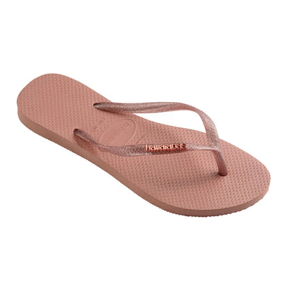 HA-WW4 (HAVAIANAS SLIM LOGO METALLIC 0046 ROSE) 81892200