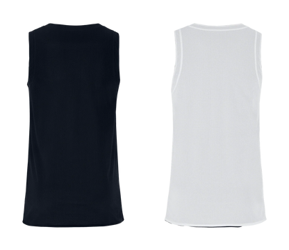 NA-S49 (Jordan team 25 basketball reversible jersey black/white) 52694250