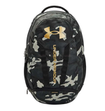 UAE-W2 (Under armour unisex hustle 5.0 backpack black/metallic gold) 22493913
