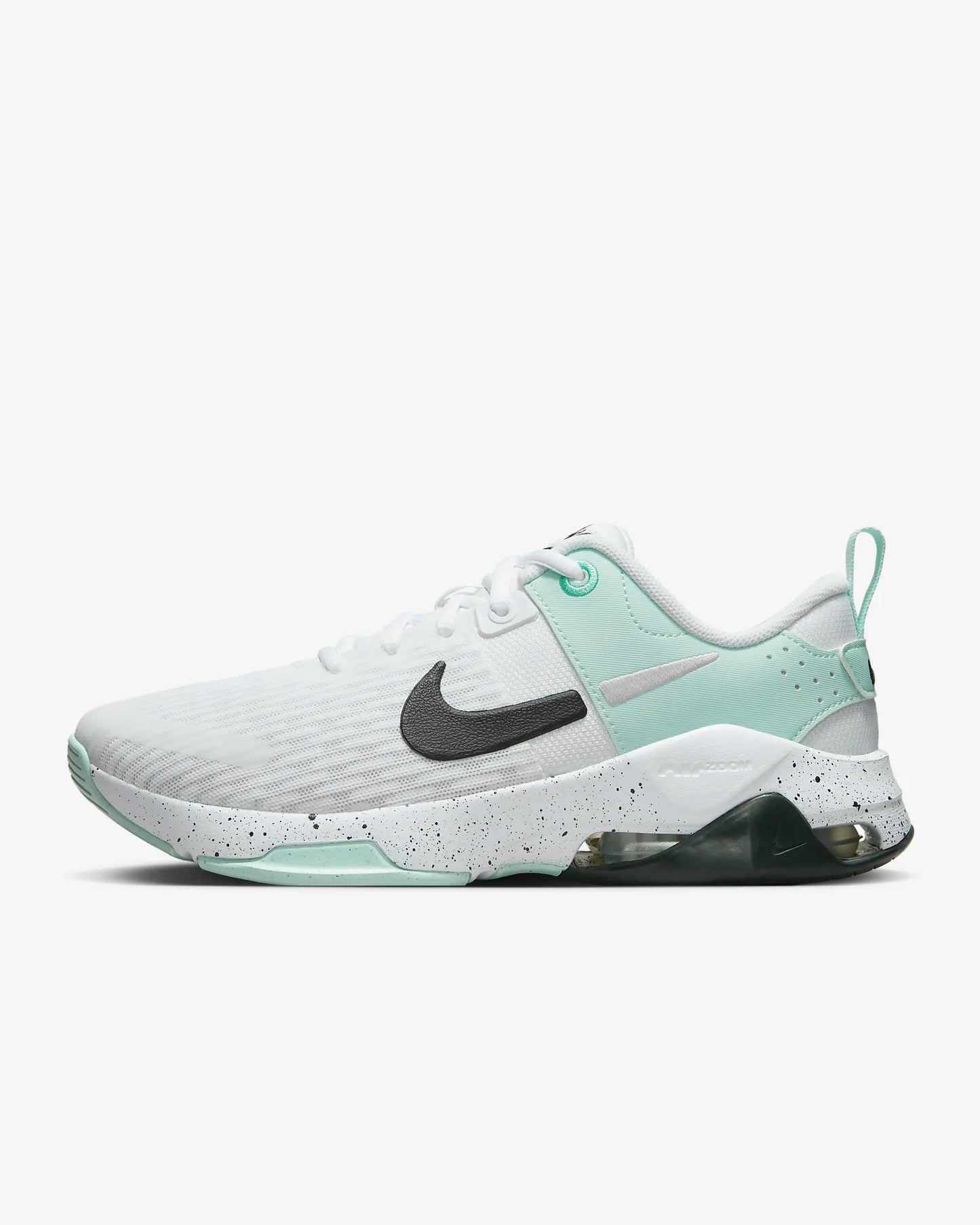 N-I136 (Nike womens zoom bella 6 white/black/jade ice/emerald ice) 92398184