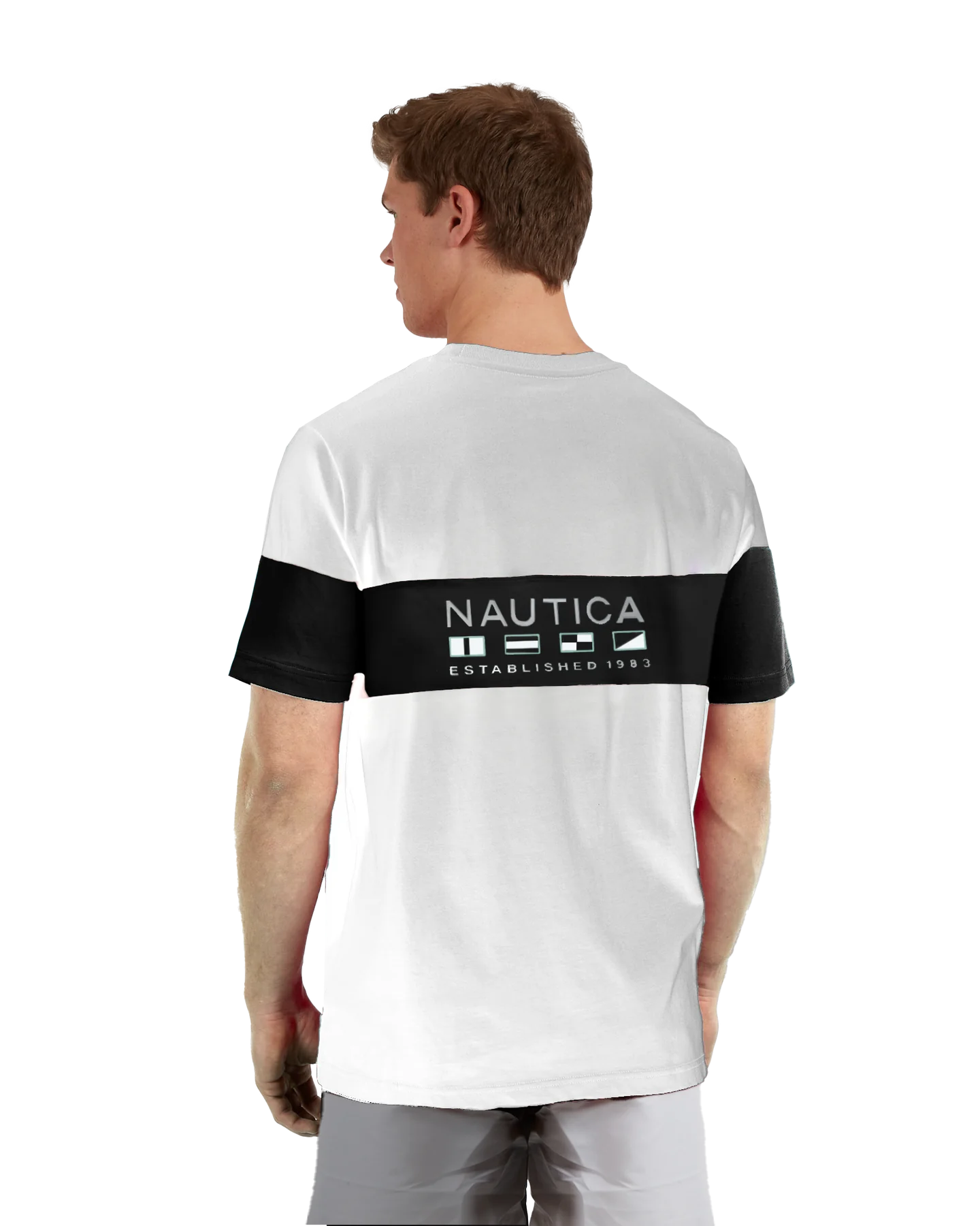 NTA-F10 (Nautica big & tall howell t-shirt white) 82493693