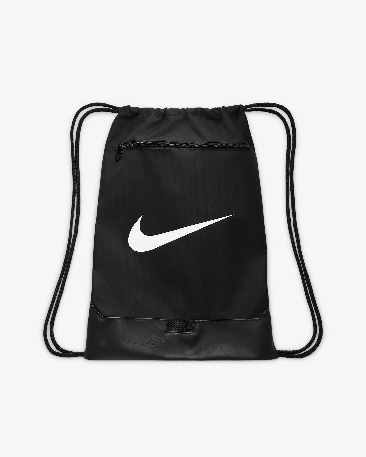 NE-L25 (Nike brasilia drawstring bag 9.5 18 L black/white) 122391790