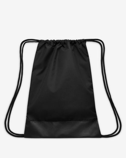 NE-L25 (Nike brasilia drawstring bag 9.5 18 L black/white) 122391790