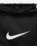NE-L25 (Nike brasilia drawstring bag 9.5 18 L black/white) 122391790