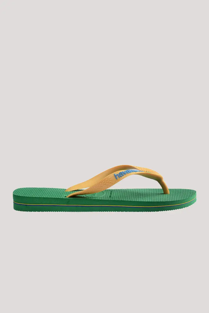 HA-W7 (Havaianas brazil logo 2079 green/yellow) 122591956