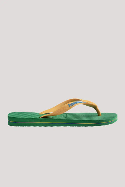 HA-W7 (Havaianas brazil logo 2079 green/yellow) 122591956
