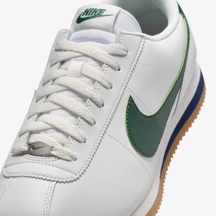 N-E140 (Nike cortez leather summit white/fir/midnight navy)