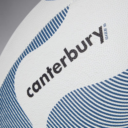 CCCE-D (Canterbury thrillseeker play rugby ball white/blue) 32691304