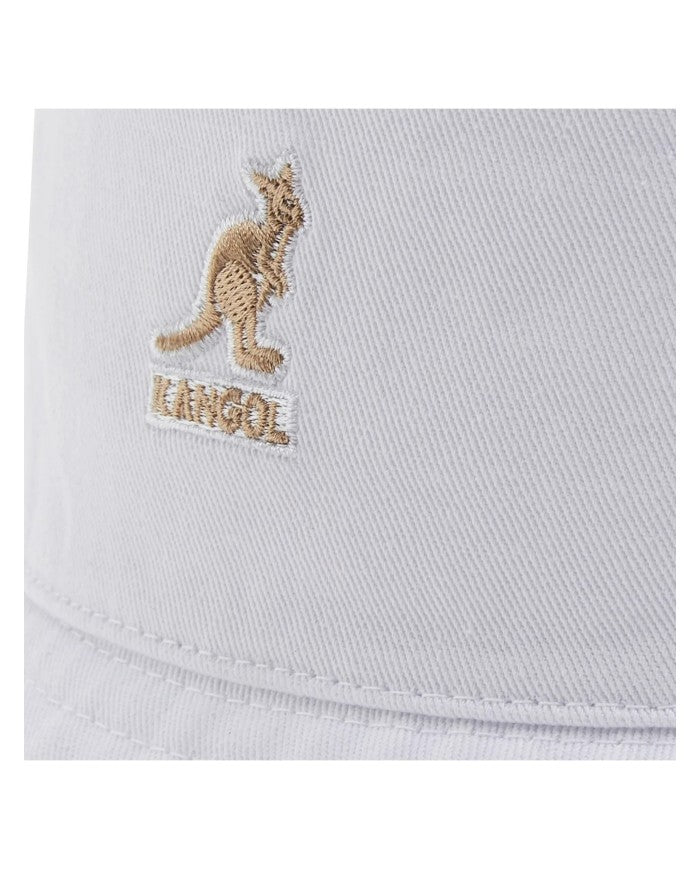 K-V (Kangol washed bucket hat white) 12693521