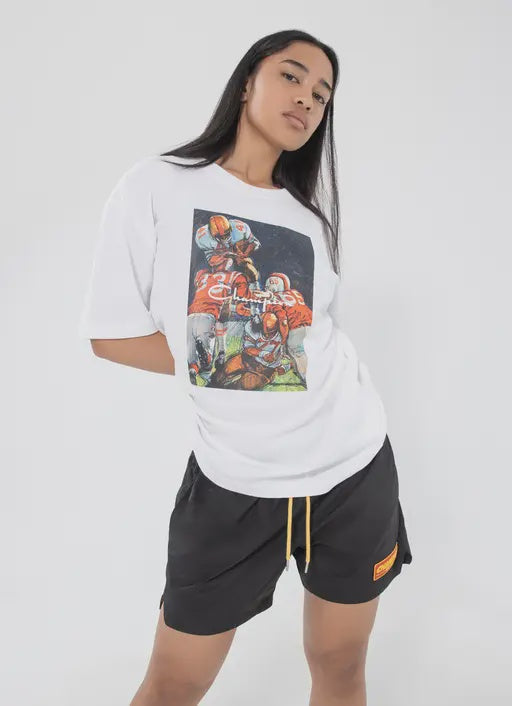 CA-U13 (Champion heritage wos gfx short sleeve tee white) 112493043