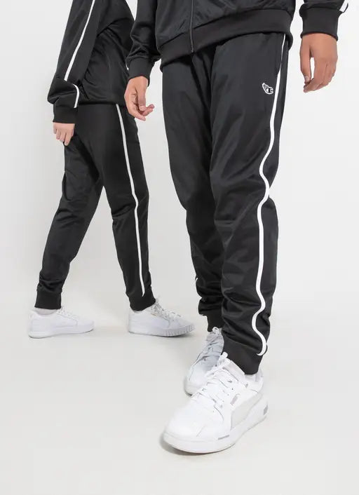 CA-U12 (Champion lifestyle zip through track jacket and skinny jogger set black) 22498477