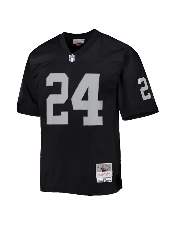 MNA-C51 (Mitchell and ness legend jersey oakland raiders charles woodson 98 road black) 426910869