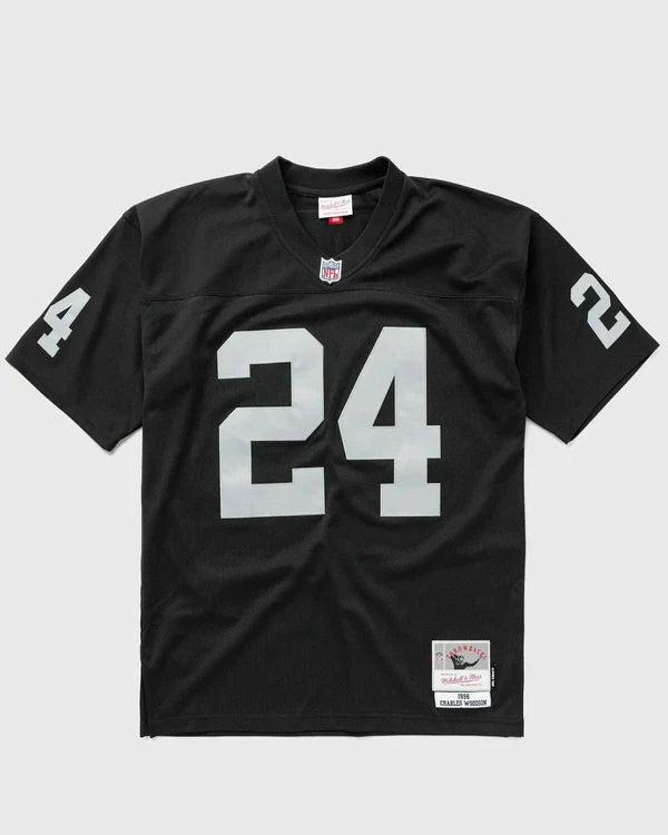 MNA-C51 (Mitchell and ness legend jersey oakland raiders charles woodson 98 road black) 426910869