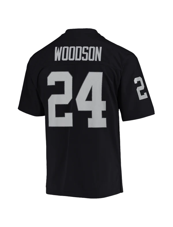 MNA-C51 (Mitchell and ness legend jersey oakland raiders charles woodson 98 road black) 426910869