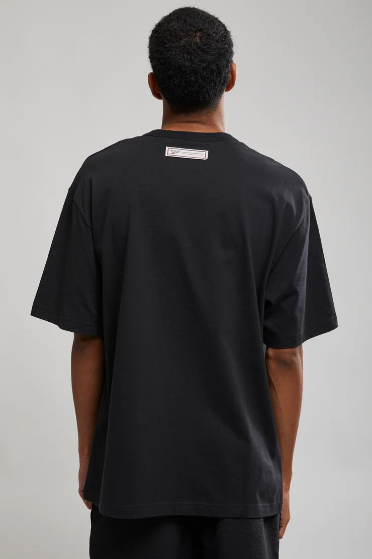 RA-V2 (Reebok classic uniform big logo tee black) 72493325