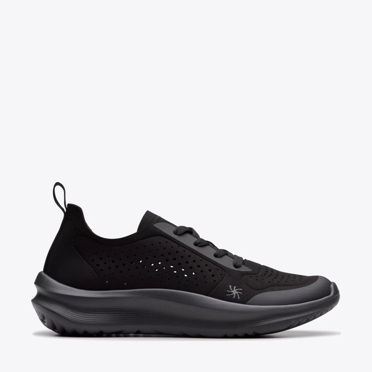 CL-C (Clarks cloudsteppers womens solevana tie black) 72695595