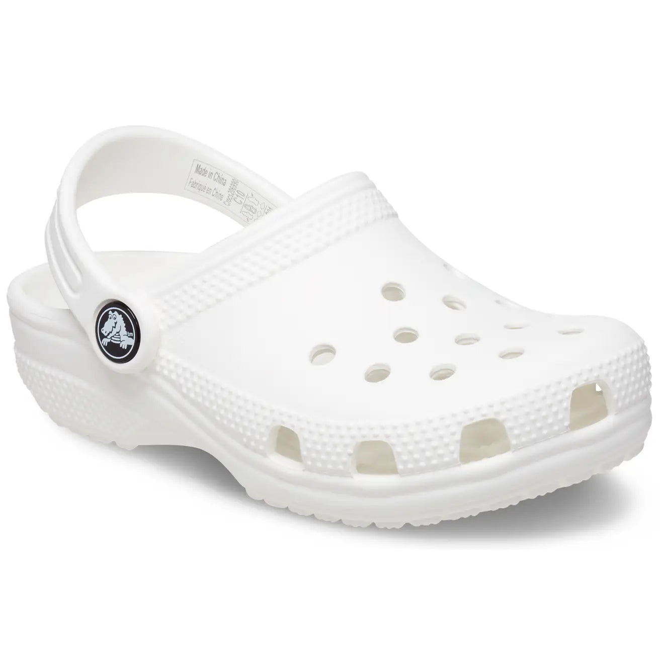 CR-W9 (Crocs classic clog toddlers white) 102493043