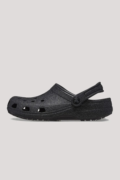 CR-W8 (Crocs classic glitter clog black glitter) 32494782