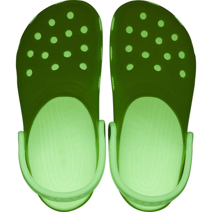 CR-S7 (Crocs classic glow in the dark clog limeade) 122394347