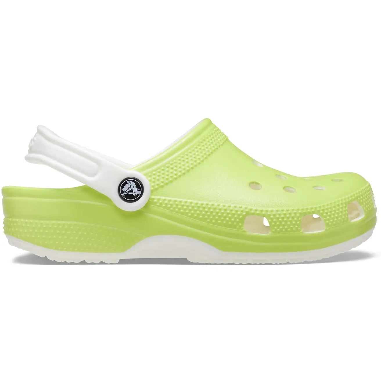 CR-S7 (Crocs classic glow in the dark clog limeade) 122394347