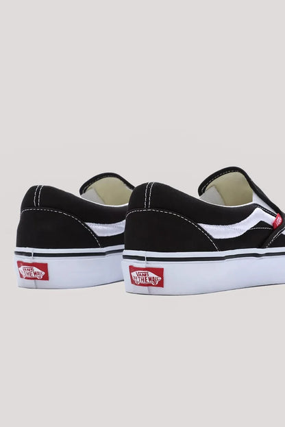 V-S15 (Vans classic slip-on 138 sidestripe black/true white) 52495767