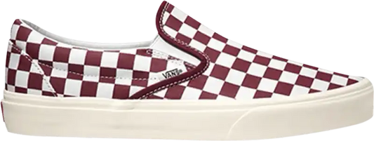 V-H11 (VANS CLASSIC SLIP ON CHECKBOARD PORT ROYALE/MARSHMALLOW)121894778