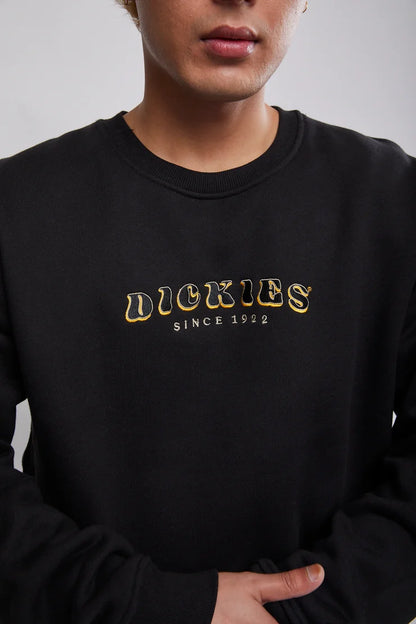 D-Q5 (Dickies cleaver crew neck sweater black) 52395215 DICKIES