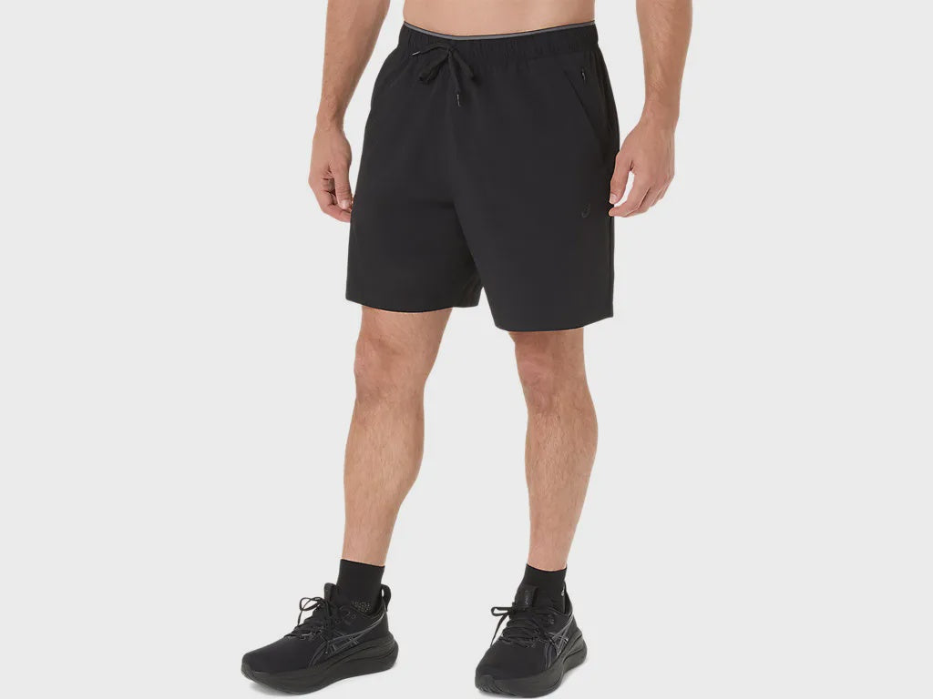 ASA-M2 (Asics comfort core stretch woven 7" shorts performance black) 82695000