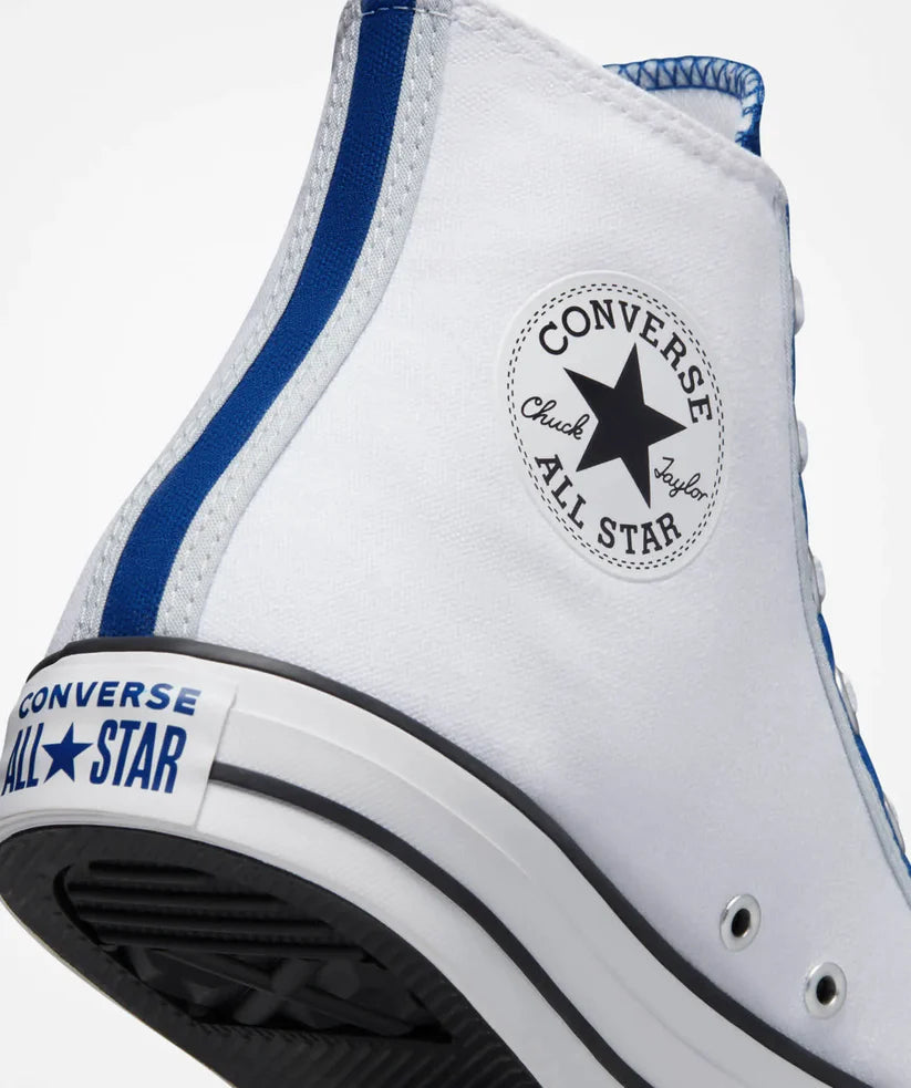 CT-C37 (Converse ct retro sport block hi white/blue/ghosted) 52395650 CONVERSE