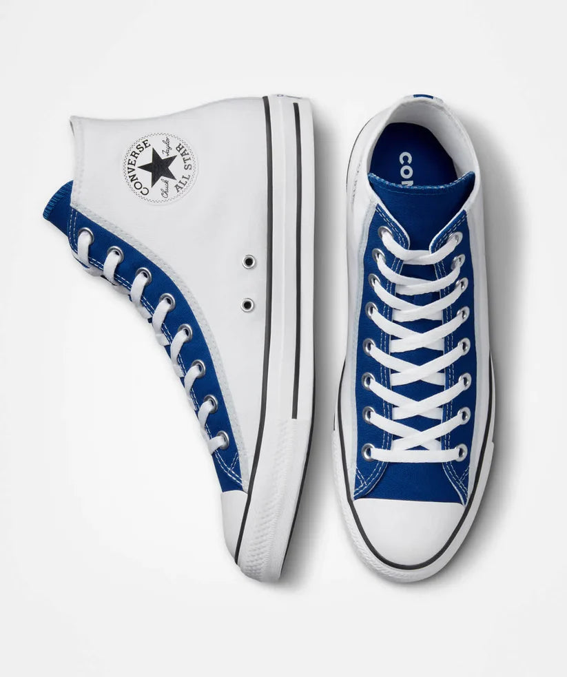 CT-C37 (Converse ct retro sport block hi white/blue/ghosted) 52395650 CONVERSE