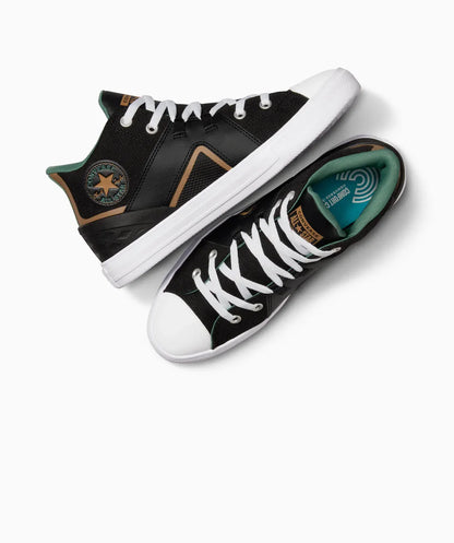 CT-O38 (Converse chuck taylor as flux ultra mid black/hot tea/admiral elm)