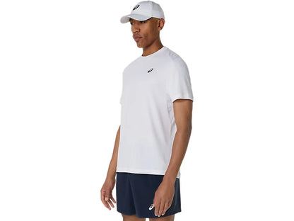 ASA-P2 (Asics men's court short sleeve top brillant white) 82693000