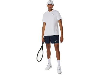 ASA-P2 (Asics men's court short sleeve top brillant white) 82693000