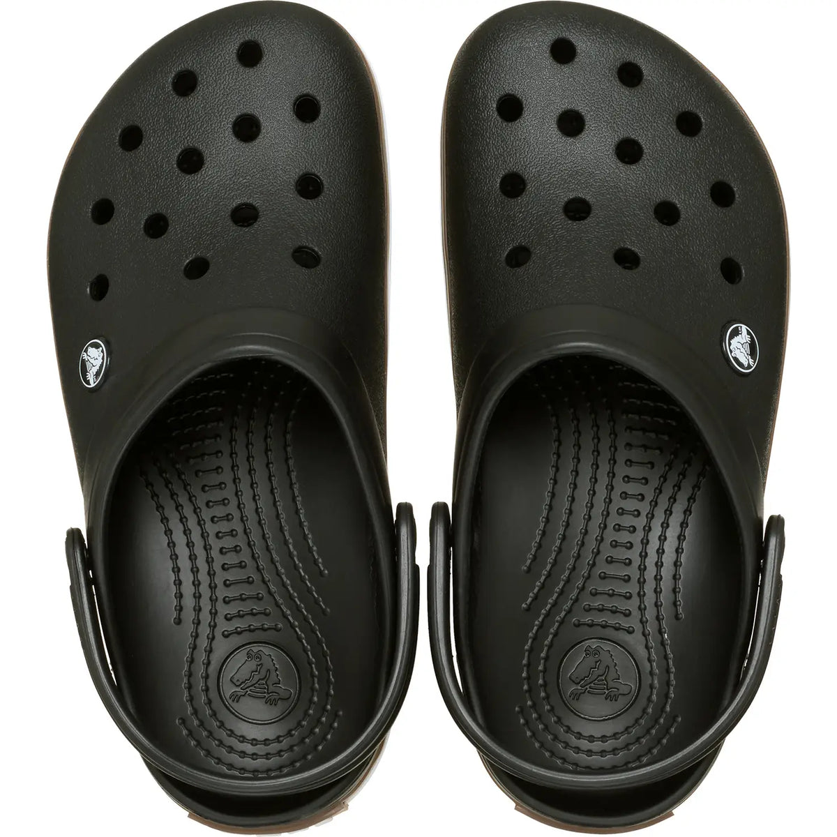 CR-L11 (Crocs crocband gum clog black) 92694347
