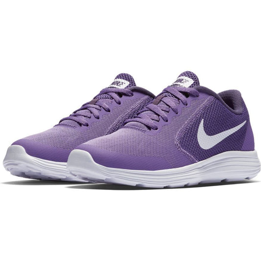 N-B97 (NIKE REVOLUTION 3 GS PURP E/WHT)517945374