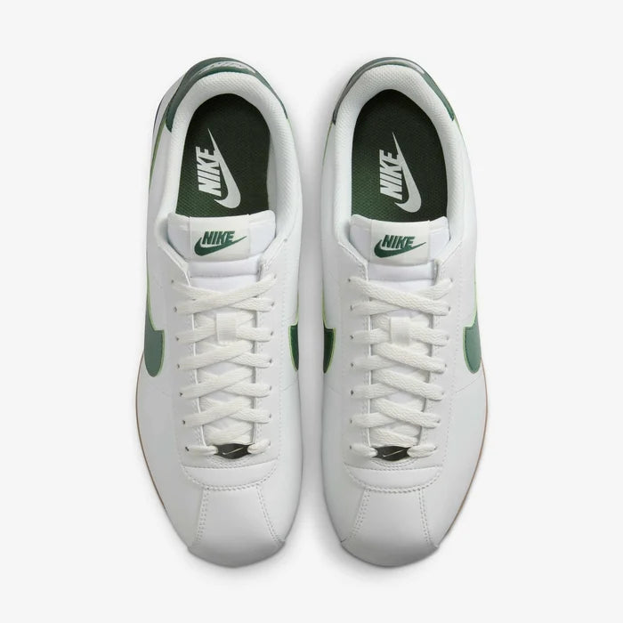 N-E140 (Nike cortez leather summit white/fir/midnight navy)