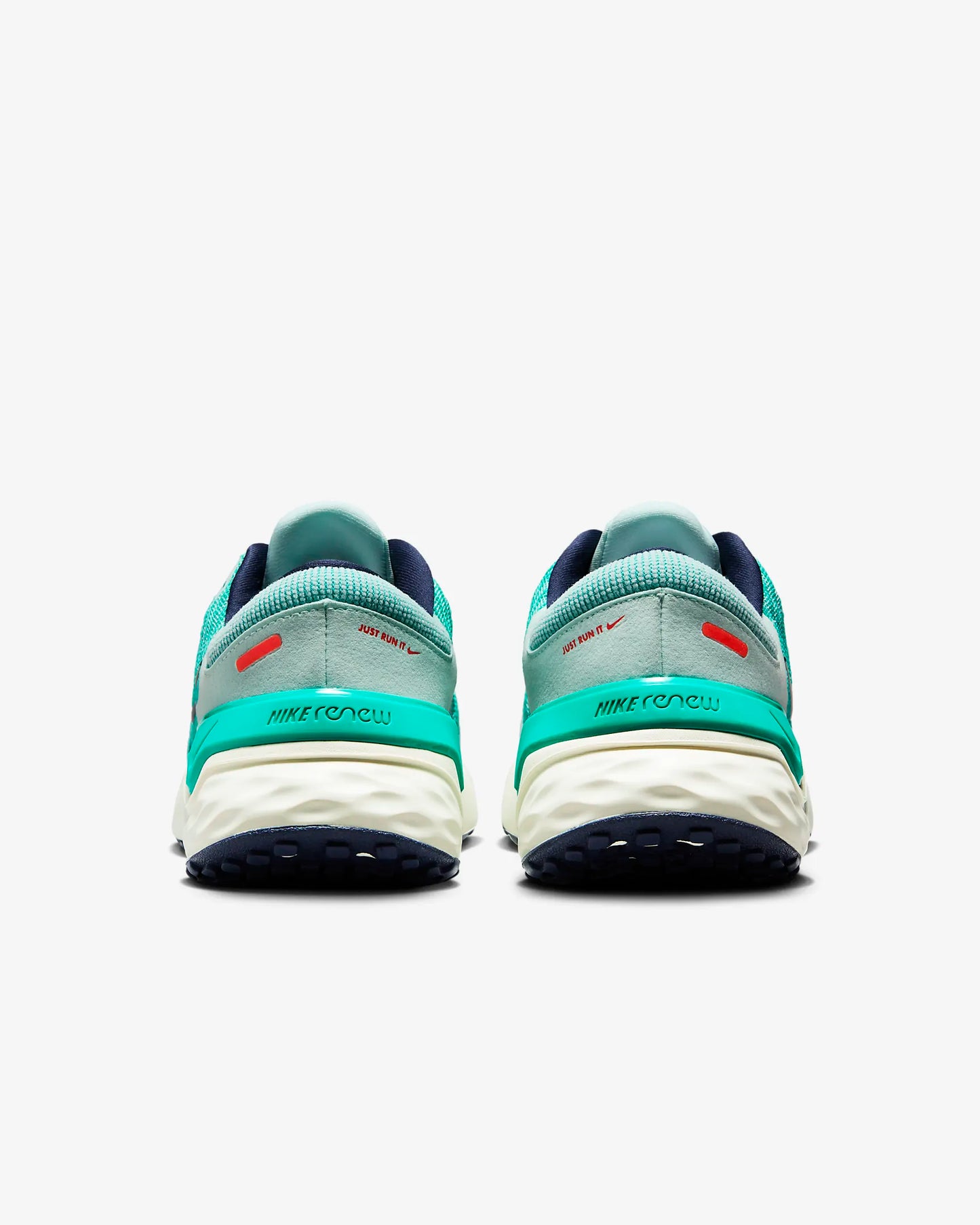 N-G136 (Nike womens renew run 4 jade ice/obsidian/jade clear) 92398184