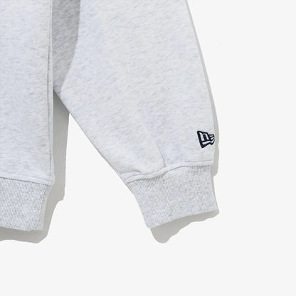 NEA-U11 (New era mlb team logo select new york yankees crewneck heather grey) 52596500