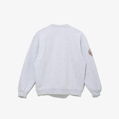 NEA-U11 (New era mlb team logo select new york yankees crewneck heather grey) 52596500